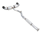 AWE Tuning Subaru BRZ/ Toyota GR86/ Toyota 86 Touring Edition Cat-Back Exhaust- Diamond Black Tips