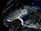 AWE Tuning Subaru BRZ / Toyota GR86 / Toyota 86 Track Edition Cat-Back Exhaust- Diamond Black Tips