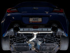 AWE Tuning Subaru BRZ / Toyota GR86 / Toyota 86 Track Edition Cat-Back Exhaust- Diamond Black Tips