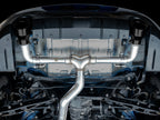 AWE Tuning Subaru BRZ / Toyota GR86 / Toyota 86 Track Edition Cat-Back Exhaust- Diamond Black Tips