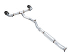 AWE Tuning Subaru BRZ / Toyota GR86 / Toyota 86 Track Edition Cat-Back Exhaust- Diamond Black Tips