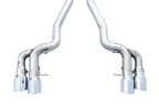 AWE Tuning 18-19 BMW M5 (F90) 4.4T AWD Axle-Back Exhaust - Track Edition (Chrome Silver Tips)
