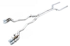 AWE Tuning 18-19 BMW M5 (F90) 4.4T AWD SwitchPath Cat-Back Exhaust - Chrome Silver Tips
