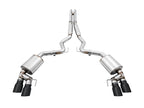 AWE Tuning 2018+ Ford Mustang GT (S550) Cat-Back Exhaust - Touring Edition (Quad Diamond Black Tips)