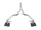 AWE Tuning 2018+ Ford Mustang GT (S550) Cat-Back Exhaust - Track Edition (Quad Diamond Black Tips)