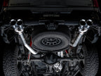 AWE Tuning 4th Gen GM 1500 6.2L 0FG Cat-Back Split Rear Exit (w/ Bumper Cutouts) - Quad Chrome Tips