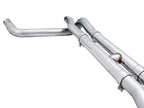 AWE Tuning 4th Gen GM 1500 6.2L 0FG Cat-Back Split Rear Exit (w/ Bumper Cutouts) - Quad Diamond Tips