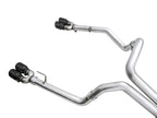 AWE Tuning 4th Gen GM 1500 6.2L 0FG Cat-Back Split Rear Exit (w/ Bumper Cutouts) - Quad Diamond Tips