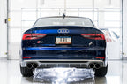 AWE Tuning Audi B9 S5 Coupe 3.0T Track Edition Exhaust - Chrome Silver Tips (102mm)