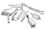 AWE Tuning Audi B9 SQ5 Resonated Touring Edition Cat-Back Exhaust - No Tips (Turn Downs)