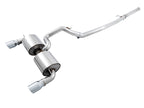 AWE Tuning Ford Focus RS Touring Edition Cat-Back Exhaust- Non-Resonated - Chrome Silver Tips