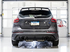 AWE Tuning Ford Focus RS Touring Edition Cat-Back Exhaust- Non-Resonated - Chrome Silver Tips