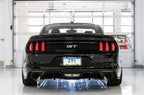 AWE Tuning S550 Mustang GT Cat-Back Exhaust - Touring Edition (Diamond Black Tips)