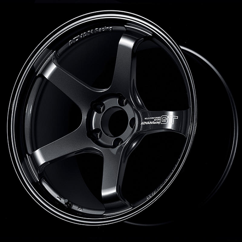 Advan GT Beyond 19x10.0 +32 5x120 Racing Titanium Black Wheel