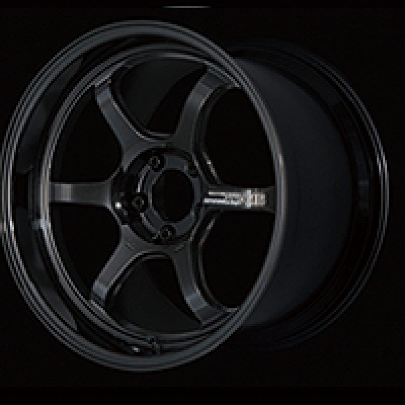 Advan R6 18x10.5 +32 5x112 Racing Titanium Black Wheel