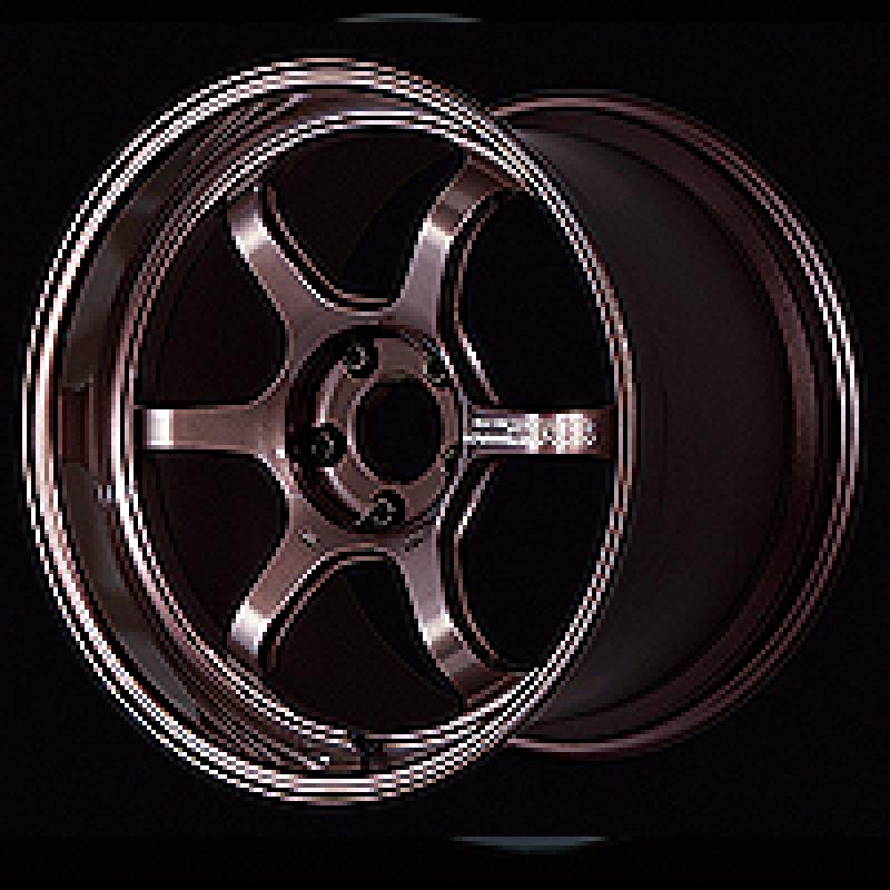Advan R6 18x8.5 +45 5x112 Racing Copper Bronze Wheel
