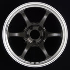 Advan RG-D2 18x9.5 +29 5x114.3 Machining and Black Gunmetallic Wheel