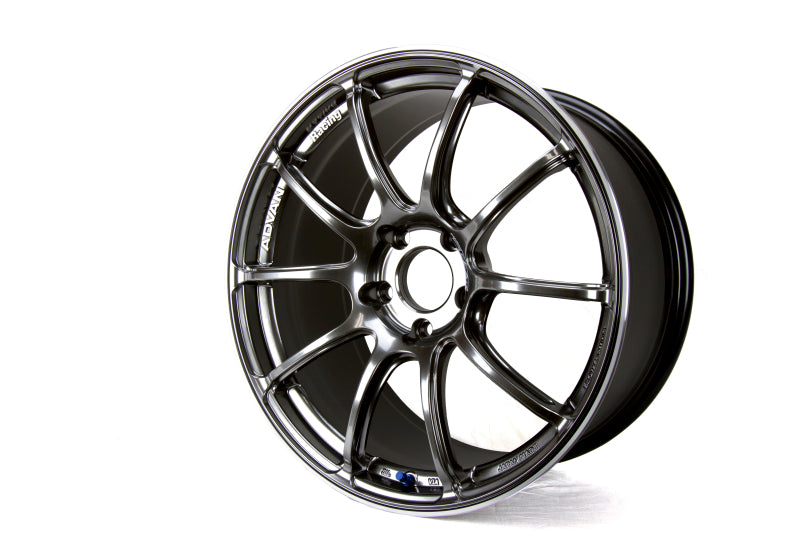 Advan RZII 18x9.5 +45 5x100 Racing Hyper Black Wheel