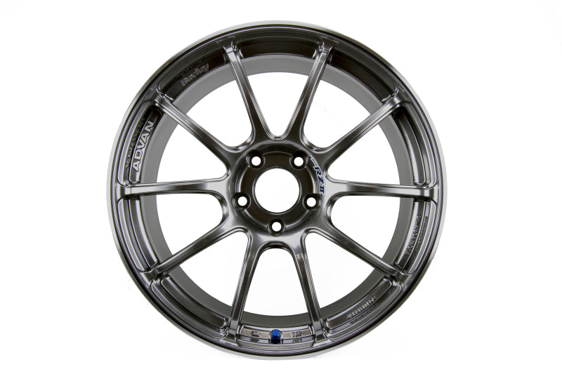 Advan RZII 19x9.0 +25 5x114.3 Racing Hyper Black Wheel
