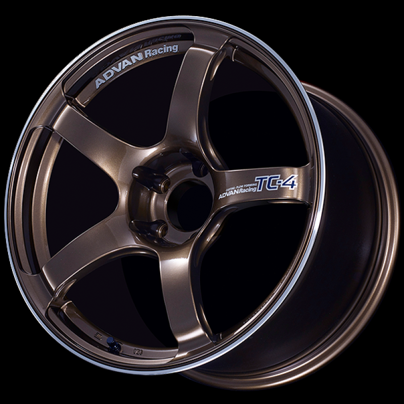 Advan TC4 18x8.8 +38 5x114.3 Racing Umber Bronze Wheel
