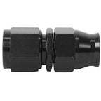 Aeromotive PTFE Hose End - AN-08 - Straight - Black Anodized Aeromotive Fittings