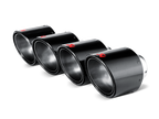 Akrapovic 08-25 Nissan GT-R Tail Pipe Set (Carbon 125 mm)