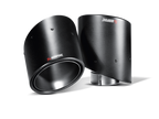 Akrapovic 09-20 Nissan 370Z Tail Pipe Set (Carbon)