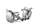 Akrapovic 10-15 Ferrari 458 Italia/458 Spyder Slip-On Line (Titanium) w/ Carbon Tips