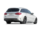 Akrapovic 15-17 AMG C63 Estate Evolution Line Cat Back (Titanium) w/ Carbon Tips (Req. Link Pipe)