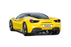 Akrapovic 16-17 Ferrari 488 GTB/488 Spyder Slip-On Line (Titanium) w/ Carbon Tips