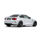 Akrapovic 2018+ BMW M2 Competition/M2 CS (F87N) Slip-On Line (Titanium) w/Carbon Fiber Tips Akrapovic Muffler