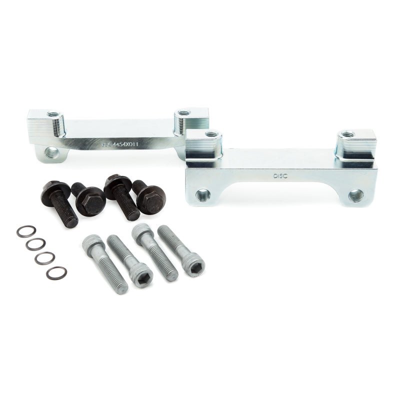 Alcon 07+ Jeep JK 350x32mm Rotors 4-Piston Red Calipers Front Brake Upgrade Kit Alcon Big Brake Kits