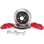 Alcon 2007+ Jeep JK-JL 330x22mm Rotors 4-Piston Red Calipers Rear Brake Kit (Includes Brake Lines) Alcon Big Brake Kits