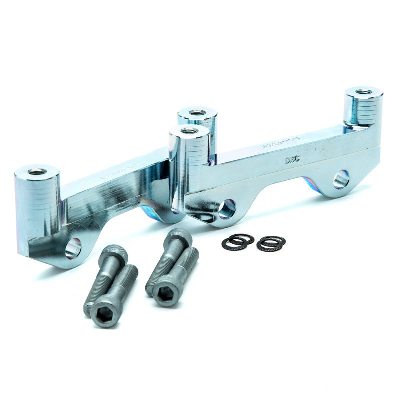 Alcon 07+ Jeep JK w/ 6x5.5in Hub 355x22mm Rotor 4-Piston Red Calipers Rear Brake Upgrade Kit Alcon Big Brake Kits