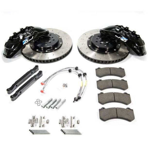 Alcon 2009+ Nissan GT-R R35 412x36mm Rotor Sky Blue 6 Piston Caliper RC6 Front Axle Kit Alcon Big Brake Kits