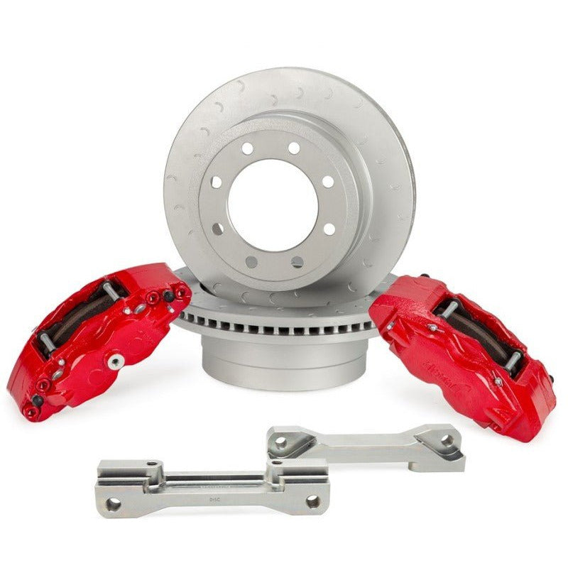 Alcon 2017+ Ford F250/F350 363x38mm Rotors 4 Piston Rear Brake Kit Alcon Big Brake Kits