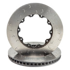 Alcon Nissan R35 GT-R Gen 1 Front Right 380X34mm Rotor Ring Kit Alcon Brake Rotors - Slotted