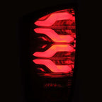 AlphaRex 16-20 Toyota Tacoma PRO-Series LED Tail Lights Red Smoke