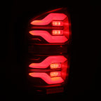 AlphaRex 16-21 Toyota Tacoma LUXX LED Taillights Blk w/Activ Light/Seq Signal