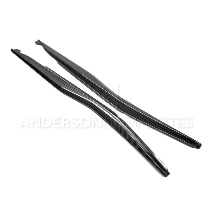 Anderson Composites 14+ Chevrolet Corvette C7 Z06 Rockers Anderson Composites Side Skirts
