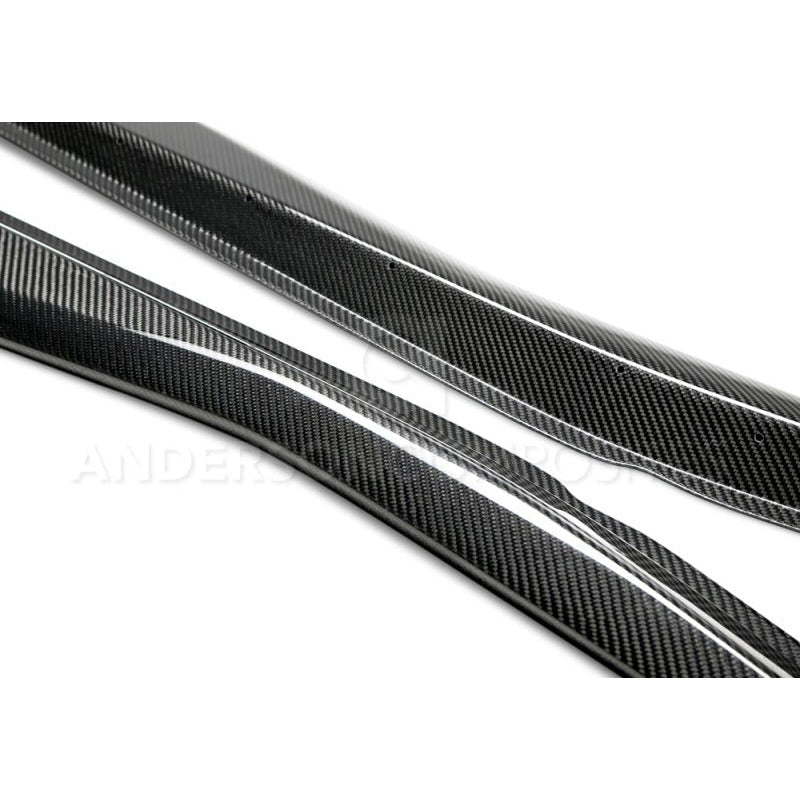 Anderson Composites 14+ Chevrolet Corvette C7 Z06 Rockers Anderson Composites Side Skirts