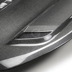 Anderson Composites 16-19 Chevrolet Camaro Double Sided Carbon Fiber Type-T2 Style Hood Anderson Composites Hoods