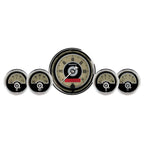AutoMeter Gauge Kit 5 Pc. 3-3/8in. & 2-1/16in. Elec. Speedometer Cruiser Ad AutoMeter Gauges