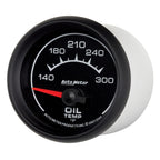 AutoMeter Gauge Oil Temp 2-1/16in. 140-300 Deg. F Electric Es AutoMeter Gauges