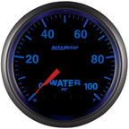 AutoMeter Gauge Water Press 2-1/16in. 100PSI Stepper Motor W/Peak & Warn Elite AutoMeter Gauges