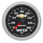 AutoMeter Gauge Water Temp 2-1/16in. 100-260 Deg. F Digital Stepper Motor Chevy Gold Bowtie AutoMeter Gauges