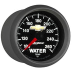 AutoMeter Gauge Water Temp 2-1/16in. 100-260 Deg. F Digital Stepper Motor Chevy Gold Bowtie AutoMeter Gauges
