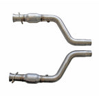 BBK 05-15 Dodge Challenger Charger Short Mid X Pipe w/Catalytic Converters 2-3/4 For LT Headers