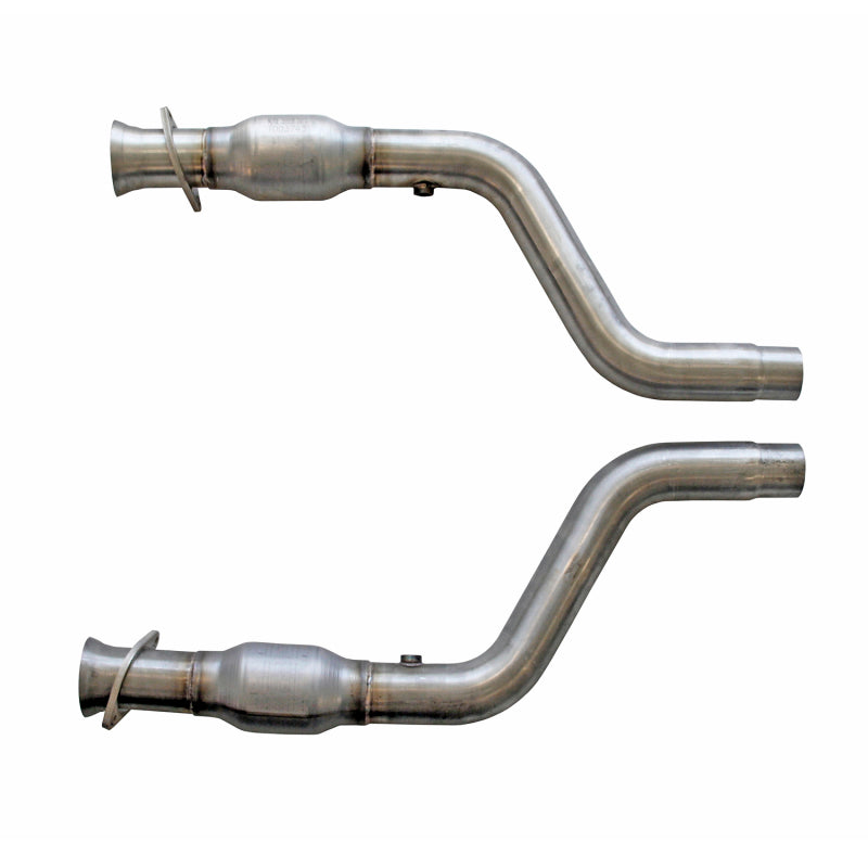 BBK 05-15 Dodge Challenger Charger Short Mid X Pipe w/Catalytic Converters 2-3/4 For LT Headers