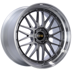BBS LM 20x10 5x120 ET33 Diamond Black Center Diamond Cut Lip Wheel -82mm PFS/Clip Required